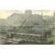 PARIS METROPOLITAIN. Les Travaux Fonçage du Caisson central bras de Seine