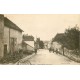 25 CENDREY. Animation avec Cantonniers sur une rue du Village 1936