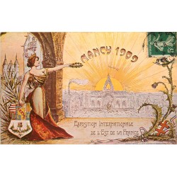 54 NANCY 1909. Exposition Internationale de l'Est de la France illustrateur Dardennes