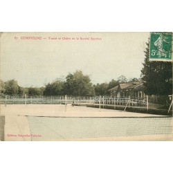 60 COMPIEGNE. Tennis et Châlet de la Société Sportive 1908