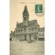 02 BOHAIN. Hôtel de Ville 1910 avec Café de la Paix