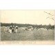carte postale ancienne 16 Camp de BRACONNE. Artillerie et Soldats 1904