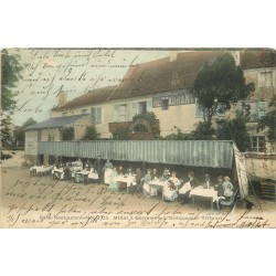 77 GERMIGNY L'EVEQUE. Café Restaurant Hôtel Millet 1905