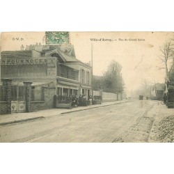 92 VILLE D'AVRAY. Vue du Grand Salon hôtel restaurant du Père Auto 1909