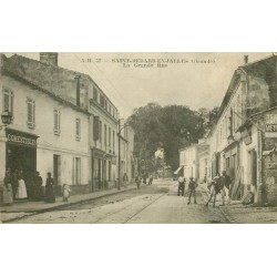33 SAINT-MEDARD-EN-JALLES. La Grande Rue Pharmacie Brunot 1918