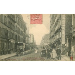 PARIS 14. Rue de la Tombe-Issoire bistrot et attelage 1907
