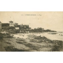 56 SAINT-PIERRE--QUIBERON. La Plage 1922