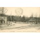 92 LA JONCHERE. Le Rond-Point station du Tramway de Saint-Germain 1904