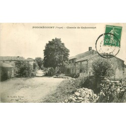 88 FOUCHECOURT. Chemin de Godoncourt 1913