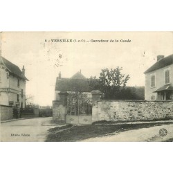 95 VERVILLE. Carrefour de la Cavée 1914 NESLES-LA-VALLEE