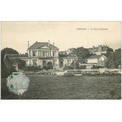 carte postale ancienne 16 COGNAC. La Sous-Préfecture