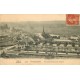 77 VIEUX CHAMPAGNE. L'Eglise et la Ville vers 1910