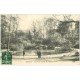 carte postale ancienne 16 COGNAC. Lac du Jardin Hôtel de Ville 1908