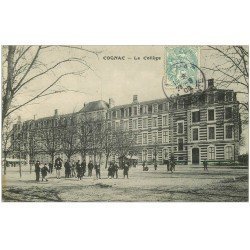carte postale ancienne 16 COGNAC. Le Collège 1906