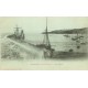 22 PAIMPOL. Bateaux de pêche et la Jetée vers 1900.
