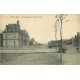 60 CREIL. Passerelle et Hôtel de Ville 1919