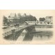 44 NANTES. Place de la Duchesse Anne et attelage sur le Pont vers 1900