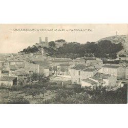 13 CHATEAURENARD-DE-PROVENCE. Vue sur le Village