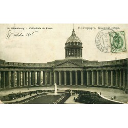 SAINT-PETERSBOURG. Cathédrale de Kazan 1906