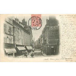 58 NEVERS. Rue du Commerce nombreux Commerces en 1903