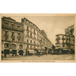 03 VICHY. Banque Crédit Lyonnais Place Victor-Hugo et rue Maréchal Foch