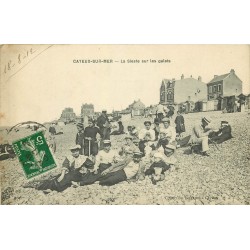 80 CAYEUX-SUR-MER. La Sieste sur les Galets 1912