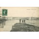 13 TARASCON. Pêcheurs au Carrelet près du Pont P-L-M 1908