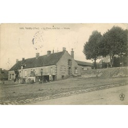 18 VAILLY. Mairie sur la Place du Village 1907