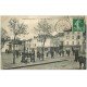 carte postale ancienne 16 JARNAC. La Place du Château 1908