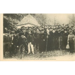 38 Evènements de la Grande Chartreuse en 1903. Groupe de Manifestants