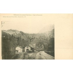 38 Evènements de la Grande Chartreuse en 1903. Gare de Fourvoirie