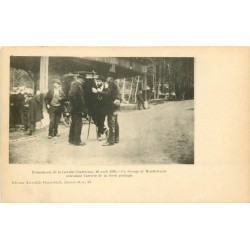 38 Evènements de la Grande Chartreuse en 1903. Groupe de Manifestants