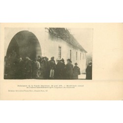 38 Evènements de la Grande Chartreuse en 1903. Manifestants entrant au Couvent après expulsion des Chartreux