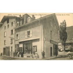 38 ALLEVARD-LES-BAINS. Boucherie Cavagnat et Aux Galeries du Breda à l'Entrée de la Ville