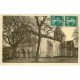 carte postale ancienne 16 LA COURONNE. l'Eglise. Carte émaillographie 1911