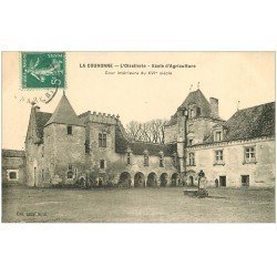 carte postale ancienne 16 LA COURONNE. L'Oisellerie Ecole d'Agriculture vers 1910