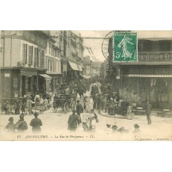 16 ANGOULEME. La rue de Périgueux avec Grand Café et Restaurant de Paris 1916