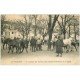 carte postale ancienne 16 LA COURONNE. Pansage des Chevaux des Sapeurs-Conducteurs du 8° Génie