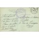 83 HYERES. Vieille Ville et Château 1914 tampon militaire