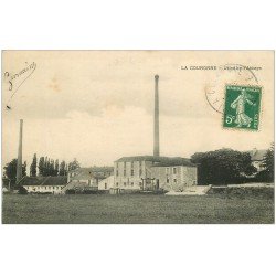 carte postale ancienne 16 LA COURONNE. Usine de l'Abbaye 1907