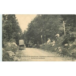 38 Route de SAINT-PIERRE-DE-CHARTREUSE à SAINT-PIERRE-D'ENTREMONT. Col du Cucheron 1914