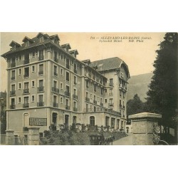 38 ALLEVARD. Carosse du Splendid Hôtel 1915