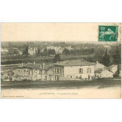 carte postale ancienne 16 LA COURONNE. Vue des Ruines 1910