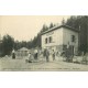 38 ALLEVARD. Chalet de Brame-Farine avec Homme traineau 1918