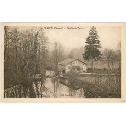 carte postale ancienne 16 LA PERUSE. Moulin du Crochet 1934