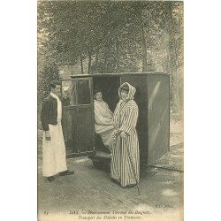 40 DAX. Transport des Malades en Tramway Etablissement Thermal Baignots 1906