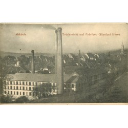 68 ALTKIRCH. Totalansicht und Fabriken Gilardoni frères 1910