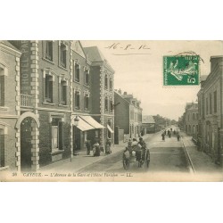 80 CAYEUX. Hôtel Parisien avenue de la Gare 1912