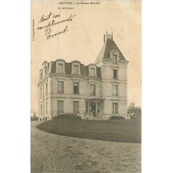 02 COEUVRES. La Maison Blanche 1904 avec Jardiniers sur la droite