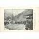 38 CHARTREUSE. Expulsion des Chartreux 1903. Arrivée des manifestants et protestataires